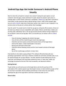 The Best Phone Spy Apps